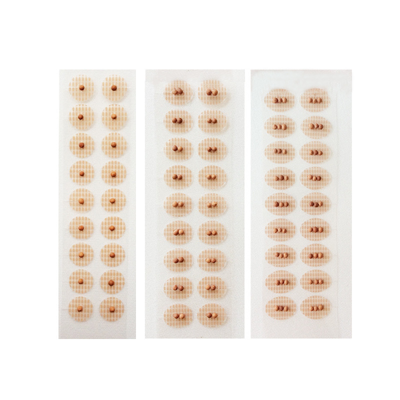 Pegatinas de piedra energética de doble grano 108
