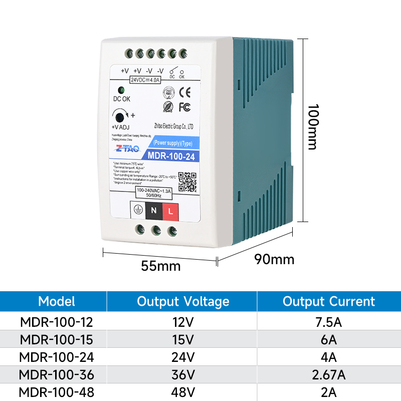 100 W