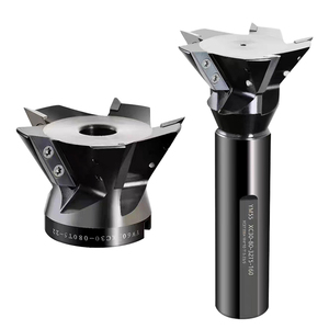 Dovetail Slotting <strong>Cutter</strong> YW55 Degree 60 Dovetail Slotting <strong>Cutter</strong> Bar With XC30 Blade Large <strong>Deep</strong> Slotting <strong>Cutter</strong> - Product Image 1