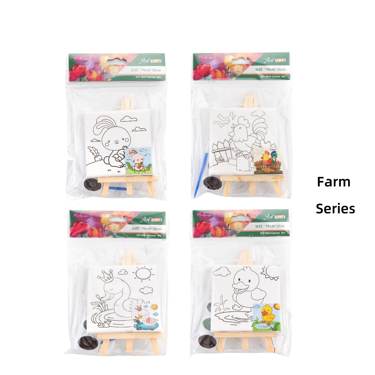 Granja, diseños enviados aleatoriamente.