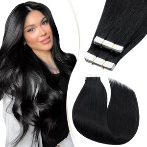 ผมต่อแบบเทปสองด้านจากเยอรมนีมีหลายสีสไตล์คลื่นผมคนแท้บราซิล - Product Image 1