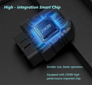 适用于IOS和Android的高品质OBDII蓝牙5.4车载诊断工具-读取和清除发动机故障代码OBD测试仪 - Product Image 5