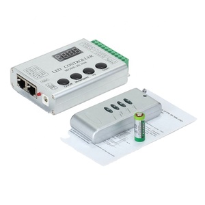 Programmier barer RGB-LED-Pixel regler DC12V HC008 LED-Controller RF-Fernbedienung 2048 Pixel ucs1903 ws2811