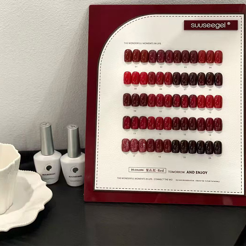 Gel UV 20 couleurs