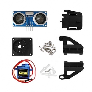 電子スマートカー超音波距離測定および障害物回避モジュールDIYキット - Product Image 1