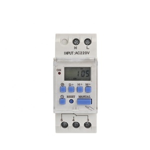 Din Rail Timer Schalter multifunktion ale wöchentlich programmier bare elektronische Timer LCD-Ziffern anzeige 16A AC 220V - Product Image 1