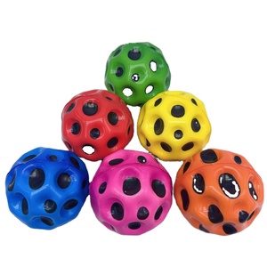 Đầy Màu Sắc Không Gian Mềm Mại Bóng Cao Trả Lại Hình Dạng Xốp Bóng Bouncy Ủng hộ Cao Su Chống Căng Thẳng Bóng Trẻ Em Đồ Chơi Thiết Kế Công Thái - Product Image 1