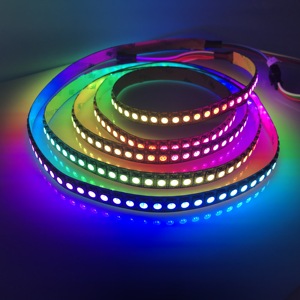 RGB SMD5050 programlama DMX512 dijital led şerit esnek tam renkli şerit aydınlatma