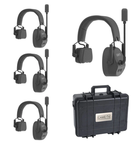 Sistema de intercomunicación de auriculares inalámbricos Comunicación de equipo de 5 personas con cancelación de ruido Hardcase Single Ear - Product Image 1