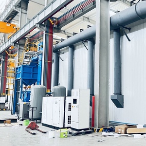 Heavy Duty Industrial <strong>Blast</strong> Room KL-PSF200808 With Dust Collecting System for Steel Surface Preparation - Product Image 4