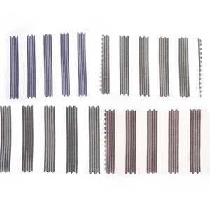 100% 棉纱染色棉条纹面料衬衫衬衫面料格子校服面料 - Product Image 4