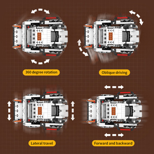 730pcs Transform Machine Dog DIY STEM Building Block <strong>Game</strong> for Kids with APP Control - Product Image 6