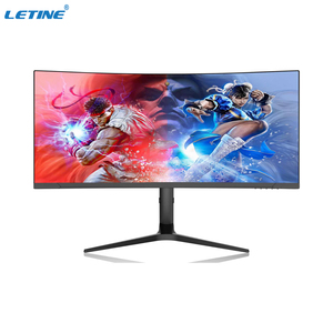 高品质弯曲游戏电脑显示器桌面4k无框游戏显示器办公室使用 - Product Image 5