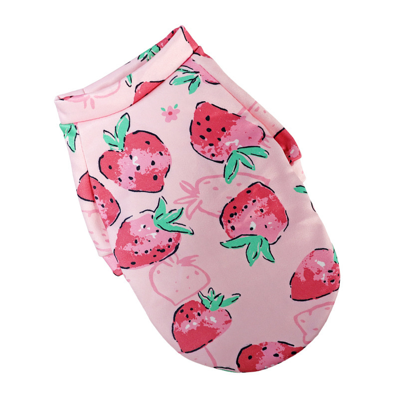 Pink strawberries