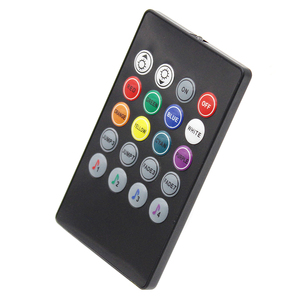 Set Controller RF Super sottile nero strisce luminose a LED colorate parti del ricevitore codici fissi kit Controller LED 20 tasti - Product Image 6