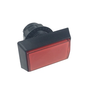 Red <strong>Rectangle</strong> 30*50mm Game Machine <strong>Switch</strong> with Light Wholesale Game <strong>Push</strong> <strong>Button</strong> - Product Image 3