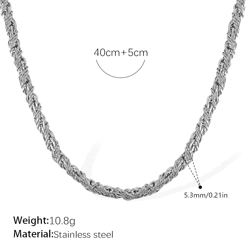 Collar de plata XL128S
