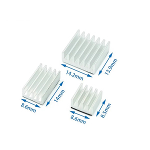 For <strong>Raspberry</strong> <strong>Pi</strong> 4 Heat Sink 3pcs <strong>Raspberry</strong> <strong>Pi</strong> 4B Aluminum Heatsink Radiator Cooling Kit Cooler for <strong>Raspberry</strong> <strong>Pi</strong> 4 Model B - Product Image 5