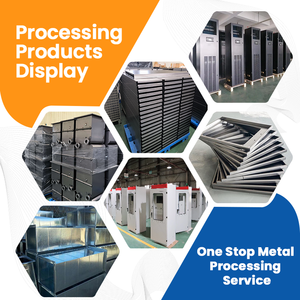 กล่องเหล็กสแตนเลสสี่เหลี่ยมขนาดเล็กงานผลิตแผ่นโลหะแบบติดผนัง - Product Image 4