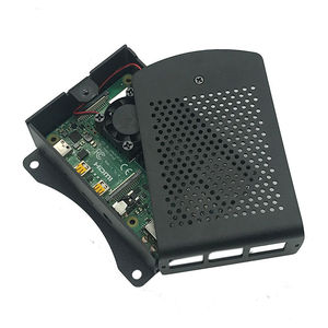 Funda Raspberry Pi 4 B de aleación de aluminio con logotipo personalizado 2024 con tratamiento de superficie anodizado - Product Image 1