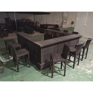 Bàn cao và quầy <span class=keywords><strong>bar</strong></span> đặt vườn ngoài trời giá rẻ chất liệu mây cho nhà hàng ăn uống khách sạn biệt thự nhà thanh sử dụng - Product Image 6