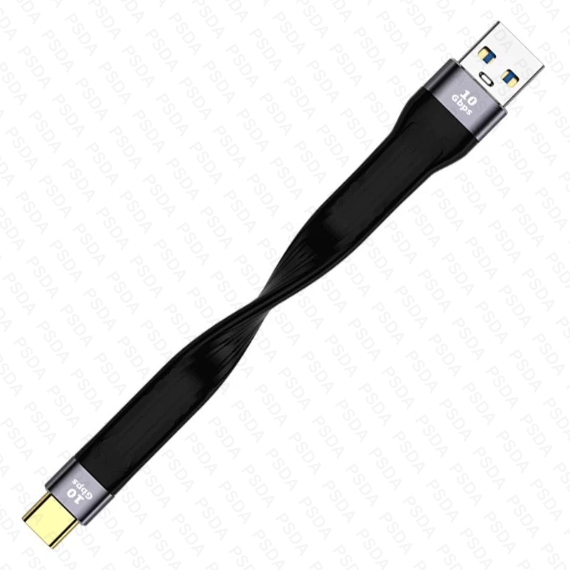 USB 3.1 USB mâle vers type-C mâle noir