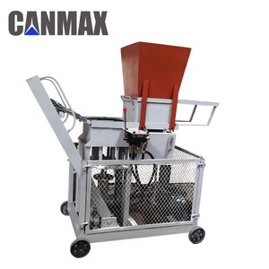 Pequeña máquina de fabricación de ladrillos de tierra comprimida de arcilla de enclavamiento Manual, máquina de ladrillos y bloques de construcción - Product Image 1