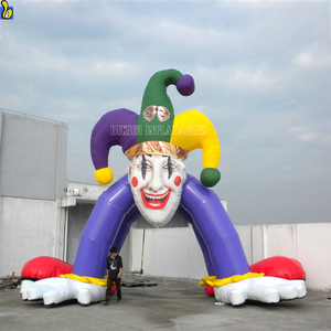 Halloween Trang Trí <span class=keywords><strong>Inflatable</strong></span> Arches <span class=keywords><strong>Inflatable</strong></span> <span class=keywords><strong>Archway</strong></span> Entrance Clown Arch - Product Image 5