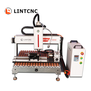 400*600*100mm 24000RPM 6040 3030 800W ER11 Máquina enrutadora CNC de 4 ejes Mini enrutador CNC Máquina enrutadora CNC para precio de madera - Product Image 1
