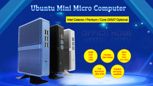 Eglobal Fanless Cheap Mini Pc N3150 Wins10/<strong>Linux</strong> Mini Pc <strong>Computer</strong> <strong>with</strong> RJ45 LAN and HD/BT - Product Image 6
