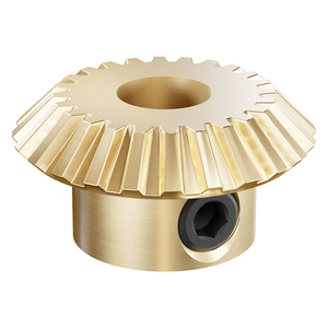 CNC-Quay Bánh Răng côn tùy chỉnh Hợp kim nhôm 50 °-80 ° Góc sân 1-4 mô-đun linh kiện hàng không vũ trụ tùy chỉnh bánh răng kích thích - Product Image 4