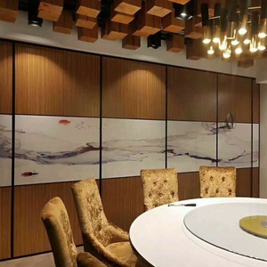 <strong>Modular</strong> Acoustic Movable <strong>Partition</strong> Wall <strong>System</strong> for Office/Hotel/Exhibition Hall | 50dB Noise Reduction | OEM Design - Product Image 3