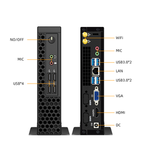 Mini <strong>Computer</strong> <strong>Amd</strong> A8 7410 Quad Core <strong>Processor</strong> Win10 Win7 Linux Gigabit Lan Barebone Mini Pc for Business Home - Product Image 6