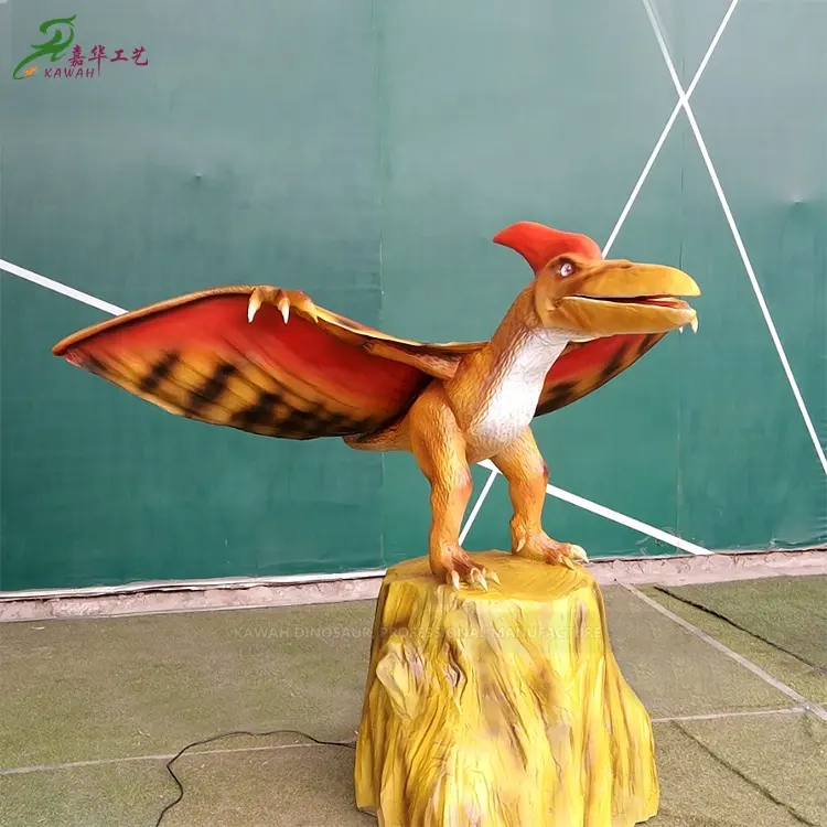 Animatronic Dinosaurus Handgemaakte Vliegende Dinosaurussen Pterosauria Realistische Animatronic Model