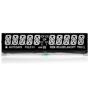 Kunden spezifisches 7-Segment-TN-LCD-Anzeigemodul Monochromes LCD-Anzeige modul für Segment anzeigen der USV-Produkt kategorie - Product Image 1