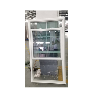 Amerika birleşik devletleri alüminyum pencere vinil tek sürme pencereler düşük U fabrika pencere mobil ev için - Product Image 6
