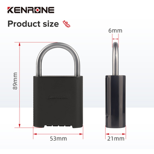 Kenrone ชุดกุญแจแบบปลดล็อคแบบปิดเพื่อความปลอดภัยขนาดเล็กพร้อมกุญแจแบบเดียวกัน - Product Image 2