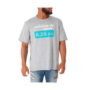 <span class=keywords><strong>Adidas</strong></span> Kaval erkek aktif katı gri/gri t-shirt boyutu için <span class=keywords><strong>L</strong></span> hafif pamuk/bambu Modal baskı<span class=keywords><strong>l</strong></span>ı tasarım