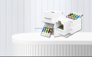 Fabrik heiße Verkäufe 86 Typ Gold Netzwerk Steckdose Daten steckdose RJ45 grau Computer Telefon Porzellan Wand steckdose - Product Image 4