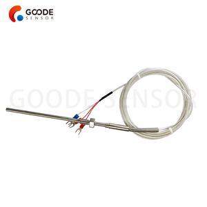 Sonda de temperatura de resistencia térmica tipo varilla de alta precisión Sensor de temperatura PT100 de 3 cables - Product Image 2