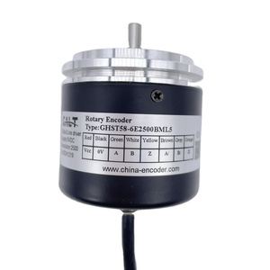 CALT GHST58-6E2500BML5 Line Driver <strong>Output</strong> 6mm Shaft Incremental Encoder 100/200/360/500/600/1000/1024/2000/2500 PPR - Product Image 1