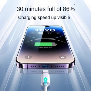 <strong>For</strong> iPhone <strong>for</strong> <strong>Data</strong> <strong>Line</strong> Wholesale 1 Meter PD Fast Charging Cable 20W/27W/30W TPE Material Made in China - Product Image 2