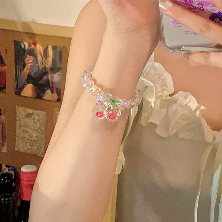 Bracelet cerise-Multi