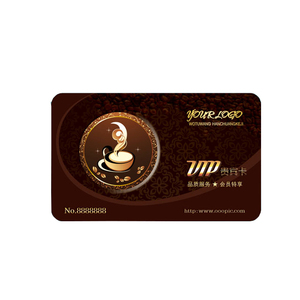 CR80 PVC塑料会员卡礼品卡VIP忠诚卡带浮雕编号 - Product Image 2