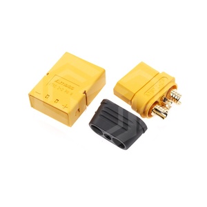 บอร์ดบัดกรีแนวนอนแบบ XT90พร้อมหมุดสัญญาณตัวเชื่อมต่อมอเตอร์สำหรับเครื่องบินรุ่นสูงในปัจจุบันประเภทบอร์ดบัดกรี XT90IPW - Product Image 3