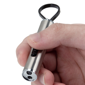 Giocattolo interattivo gatto Mini puntatore Laser con anello di gomma a infrarossi pulsante batteria 2-in-1 penna giocattolo - Product Image 3