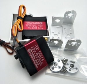 25kg High Torque Dual Axis Digitaler Servo roboter Roboterarm Roboters ervo mit hohem Drehmoment