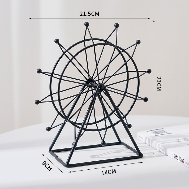 Petite grande roue noire neuve