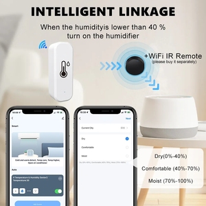WiFi图雅智能语音报警智能家居室内温湿度传感器 - Product Image 3