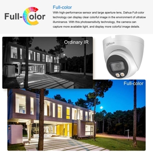 Dahua Original in Stock IPC-HDW2439T-AS-LED-S2 4MP Built-in Mic IP <strong>Camera</strong> 24 Hours Full-color IP67 WDR Eyeball <strong>Camera</strong> - Product Image 3
